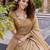Beige Designer Moti & Sequence Work Lehenga Set
