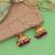 Rani color meenakari earrings royal style
