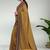 Jarosite yellow & deep maroon chettinad cotton saree with running blouse