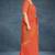 Coquelicot orange & burnished tangerine kovai cotton saree with running blouse