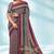 Dusty mauve & magenta pink chettinad cotton saree with running blouse