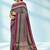 Dusty mauve & magenta pink chettinad cotton saree with running blouse