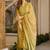 Green printed cotton salwar suit