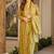 Green printed cotton salwar suit