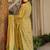Green printed cotton salwar suit