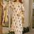 Off white printed cotton salwar suit