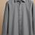 Slate grey solid cotton shirt
