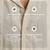 Cream ivory solid linen shirt