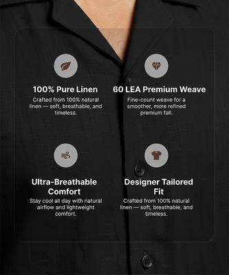 Black solid cotton shirt 4