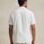 Ivory white solid cotton shirt