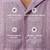 Lilac solid linen shirt