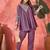 Crushed Crepe Silk Kaftan Set | Luxe Ethnic Wear | Jaipur