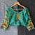 Women's navratri festival embroidered magic cotton blouse