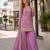 Pink silk readymade suit with embroidery & sequince work