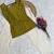 Green cotton readymade suit with digital print