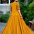 Yellow Silk Zari Sequin Thread Embroidery Work lehenga Choli