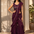 Elegant Star Georgette Ready-to-Wear Plazoo Saree with Sequence Embroidered Stitched Blouse.