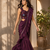 Elegant Star Georgette Ready-to-Wear Plazoo Saree with Sequence Embroidered Stitched Blouse.