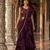 Elegant Star Georgette Ready-to-Wear Plazoo Saree with Sequence Embroidered Stitched Blouse.