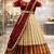 new latest maroon half saree south indian langa voni pattu pavadai lehenga choli for girls