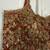 Rust red sequin & zardosi work blouse with scalloped straps