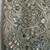 Silver-grey threadwork blouse with sequins & pearl borders