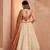 Dreamy Rust Cream Girlish Lehenga with Handcrafted Embellishments