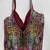 Maroon heavily embroidered crop top for sangeet/cocktail party | multi-color handwork
