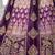 Imperial Purple Lehenga Featuring Rich Raw Silk and Handcrafted Embroidery