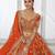 Elegant Rust Lehenga Featuring Rich Raw Silk and Artisan Craftsmanship