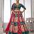 Designer Multi-Color  Lehenga Choli with Embroidered Blouse