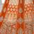 Elegant Rust Lehenga Featuring Rich Raw Silk and Artisan Craftsmanship