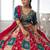 Designer Multi-Color  Lehenga Choli with Embroidered Blouse