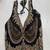 Black heavy embroidery sweetheart neck sleeveless blouse