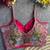 Multicolor heavy embroidered designer sweetheart neck readymade blouse