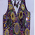 Purple kutchi mirror work designer readymade blouse for women | navratri garba choli with pearl & tassel detailing