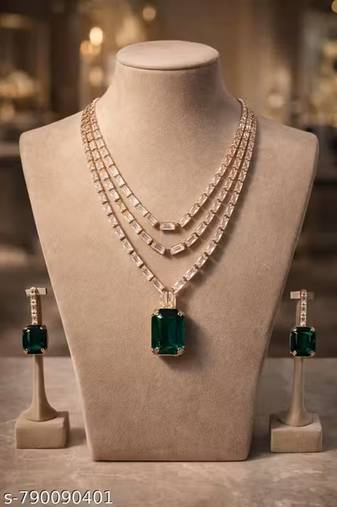  gold plated kundan choker bridal necklace earrings jewelry set
