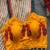 Yellow navratri designer readymade blouse for women | kutchi embroidered garba choli with shell lace work