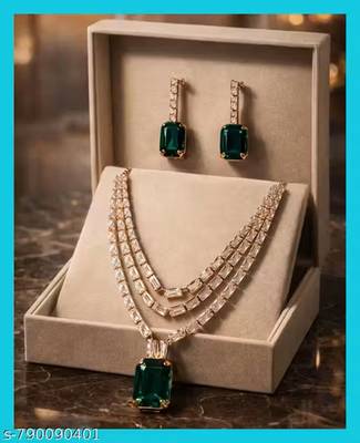  gold plated kundan choker bridal necklace earrings jewelry set 2