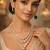  gold plated kundan choker bridal necklace earrings jewelry set