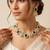 Indian bollywood gold plated kundan choker bridal necklace earrings jewelry set