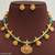 Indian bollywood gold plated kundan choker bridal necklace earrings jewelry set