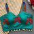 Teal green navratri designer readymade blouse for women | embroidered garba choli with shell lace detailing