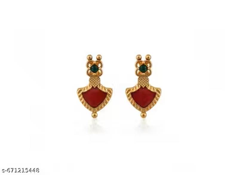  gold plated kundan choker bridal necklace earrings jewelry set