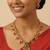  gold plated kundan choker bridal necklace earrings jewelry set