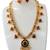  gold plated kundan choker bridal necklace earrings jewelry set