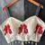 White navratri designer readymade blouse for women | embroidered garba choli with shell tassel detailing