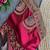 Rani pink bridal designer readymade blouse for women | couple embroidery back blouse with zari & sequins work