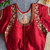 Maroon bridal designer readymade blouse for women | zari embroidered silk blouse with net back neck design