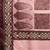 Magenta geometric printed poly silk casual saree with blouse piece